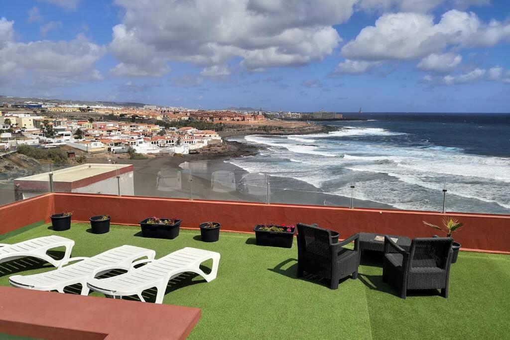 Appartamento Cosy Flat For 2 Directly At The Beach Melenara Esterno foto