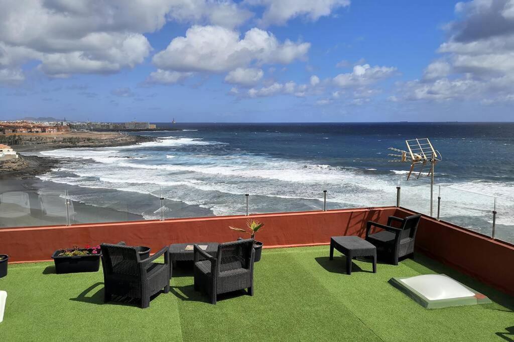 Appartamento Cosy Flat For 2 Directly At The Beach Melenara Esterno foto